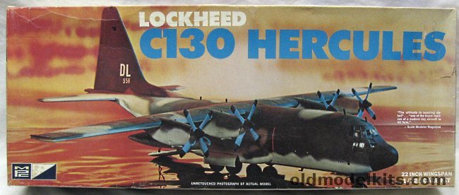 MPC 1/72 Lockheed C-130 Hercules - USAF (Airfix Molds), 2-3400 plastic model kit